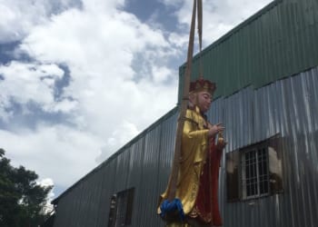 XE CẨU HOÀNG HẢI CẨU TƯỢNG PHẬT Ở CỦ CHI