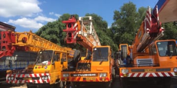 XE CẨU HOÀNG HẢI LẮP ĐẶT THIẾT BỊ NỒI HƠI TẠI NAM TÂN UYÊN