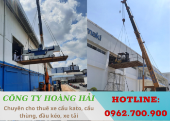 CHO THUÊ XE CẨU KATO 25 TẤN DĨ AN