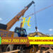 Thuê xe cẩu Kato 100 tấn tại Dĩ An